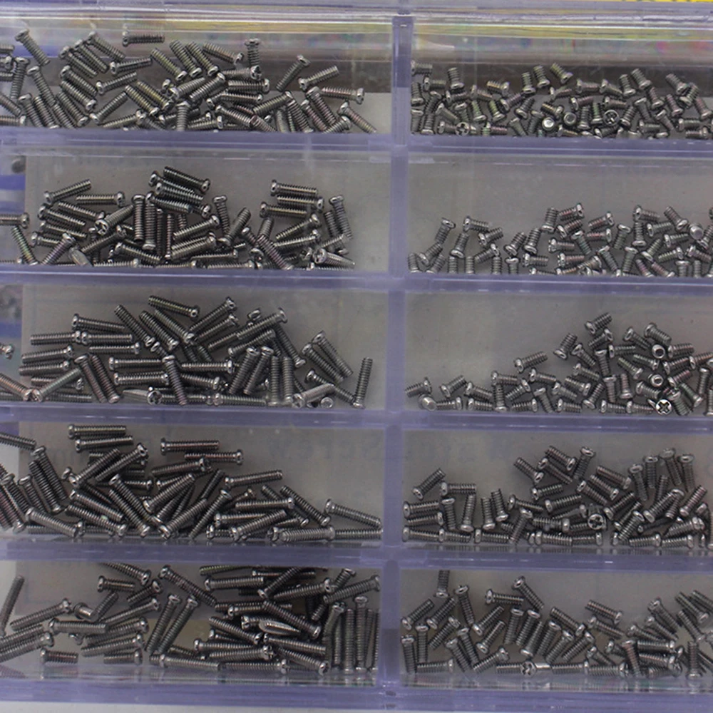 YD033 Screws 1.2mm Diameter Stainless Steel Assorted Screws Watch Tools For Repairs Watch 10 Sizes Watch Repair Tool Screws Kit
YD033 Screws 1.2mm Diameter Stainless Steel Assorted Screws Watch Tools For Repairs Watch 10 Sizes Watch Repair Tool Screws Kit