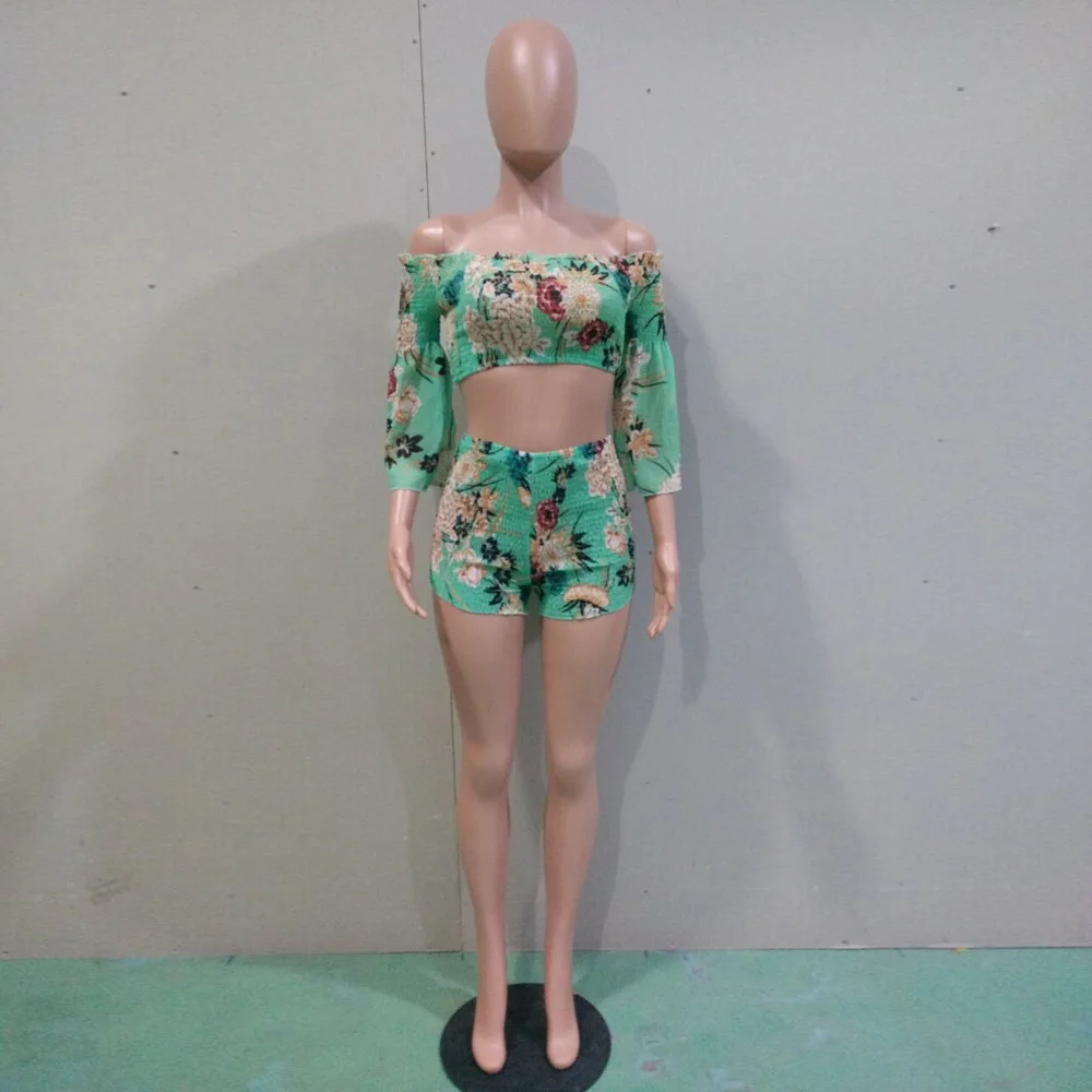 2021 Floral Print Casual Two Piece Set Off Shoulder Cami Top & Shorts Set Summer Short Tracksuit Women Sexy Bodycon Romper S-XXL
2021 Floral Print Casual Two Piece Set Off Shoulder Cami Top & Shorts Set Summer Short Tracksuit Women Sexy Bodycon Romper S-XXL