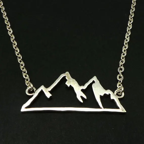 30PCS Geometric Snowy Mountain Top Range Necklace for Colorado Wasatch Alpine Nature Hiking Camping Travel Wanderlust Landscape
30PCS Geometric Snowy Mountain Top Range Necklace for Colorado Wasatch Alpine Nature Hiking Camping Travel Wanderlust Landscape