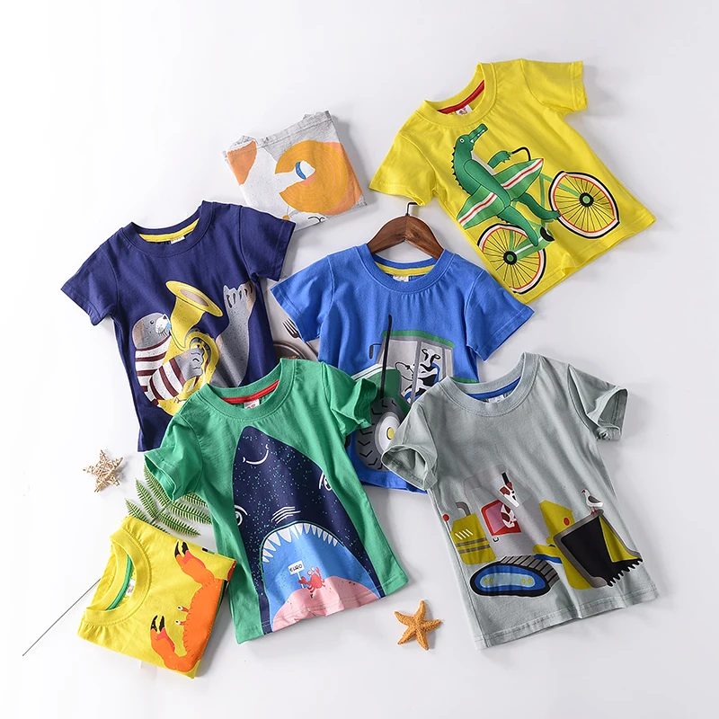 2021 new short sleeve summer children cartoon printed cotton boy and girls round neck T-shirt
2021 new short sleeve summer children cartoon printed cotton boy and girls round neck T-shirt