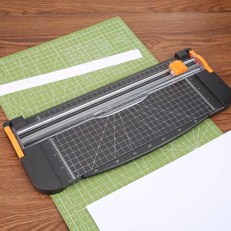 A4/A5 DIY Portable Paper Cutter Plastic Trimmers Precision Photo Scrapbooking Cut Tools Cutting Machine Office School Supplies
A4/A5 DIY Portable Paper Cutter Plastic Trimmers Precision Photo Scrapbooking Cut Tools Cutting Machine Office School Supplies