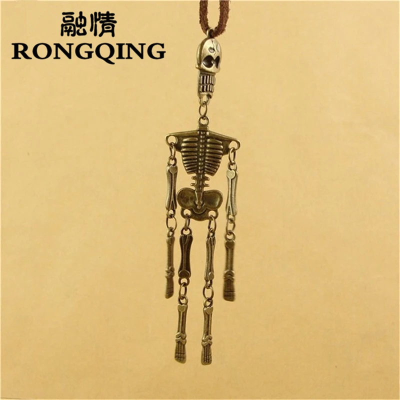 RONGQING 22*98MM 10pcs/lot Skeleton Halloween Pendants Necklaces Handmade Fashion Jewelry Charms DIY
RONGQING 22*98MM 10pcs/lot Skeleton Halloween Pendants Necklaces Handmade Fashion Jewelry Charms DIY