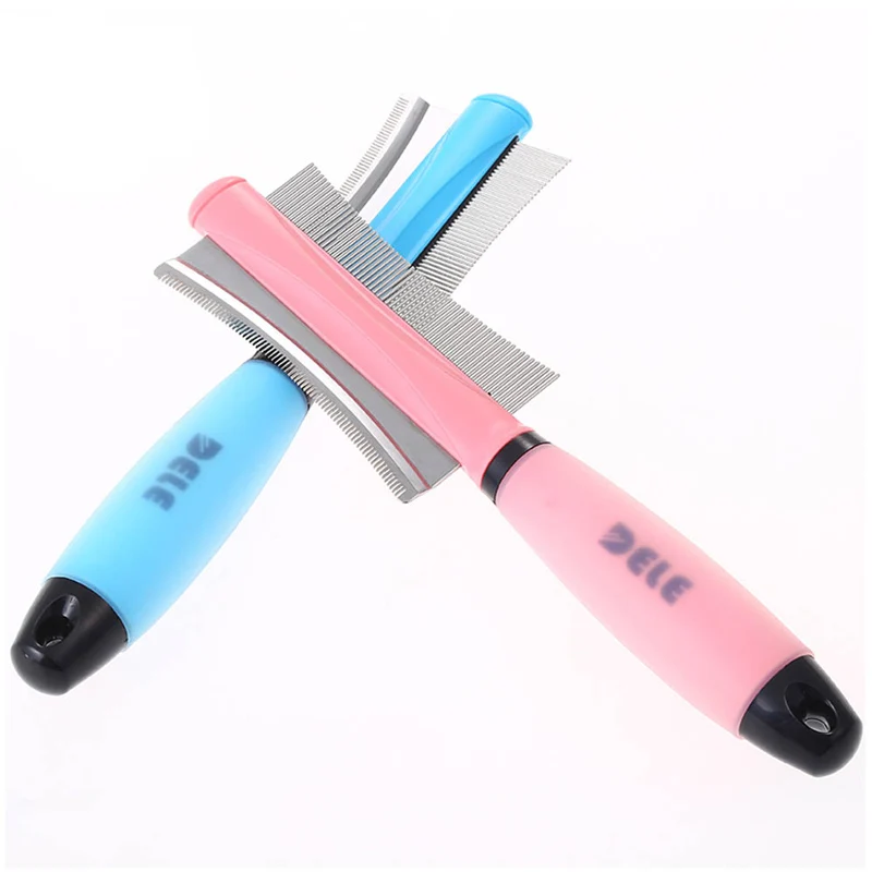 For Dog Cat Removal Hairs Comb Brush Fur Shedding Trimming Blue Pink Dual Purpose Pet Grooming Tool Wholesale
For Dog Cat Removal Hairs Comb Brush Fur Shedding Trimming Blue Pink Dual Purpose Pet Grooming Tool Wholesale