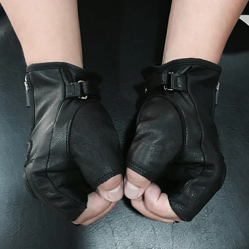 SFK Hot sale biker leather gloves men's leather motorcycle gloves half finger gloves for Retro brown black color M L XL XXL
SFK Hot sale biker leather gloves men's leather motorcycle gloves half finger gloves for Retro brown black color M L XL XXL