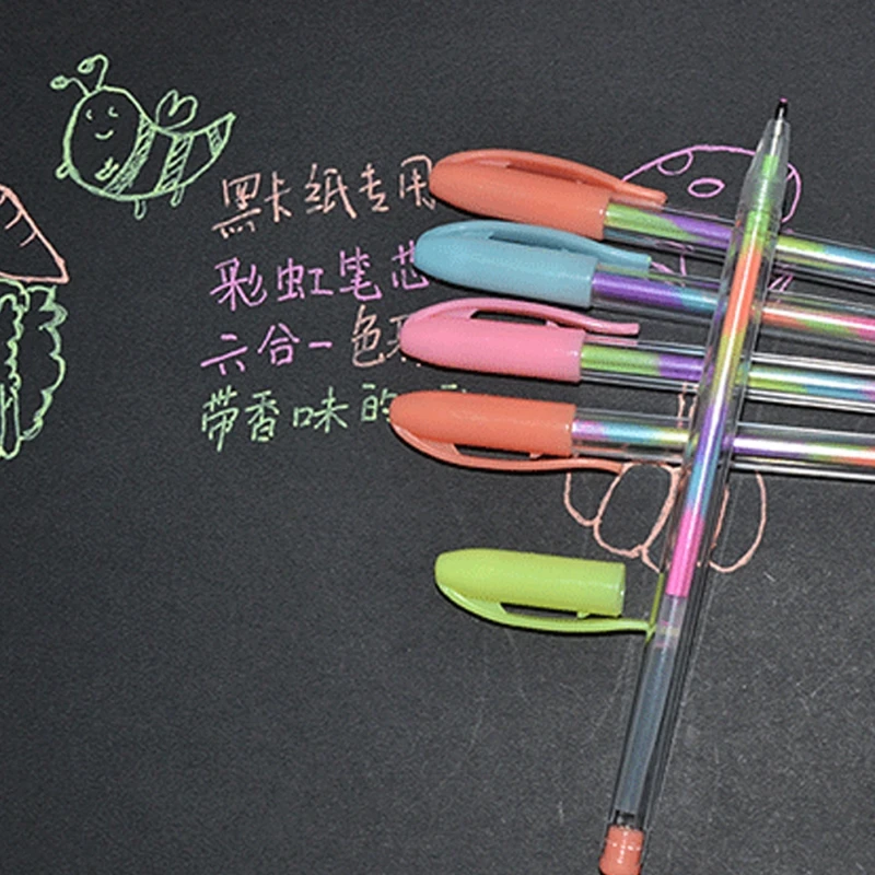 10Pcs Colorful 6 in 1 Highlighter Gel Pens Refills Student Office Stationery Drop Shipping Support
10Pcs Colorful 6 in 1 Highlighter Gel Pens Refills Student Office Stationery Drop Shipping Support