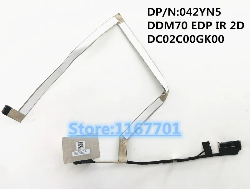 New Original Laptop/notebook LCD/LED/LVDS cable for Dell Latitude 5490 E5490 L5490 042YN5 DDM70 EDP IR 2D DC02C00GK00
New Original Laptop/notebook LCD/LED/LVDS cable for Dell Latitude 5490 E5490 L5490 042YN5 DDM70 EDP IR 2D DC02C00GK00