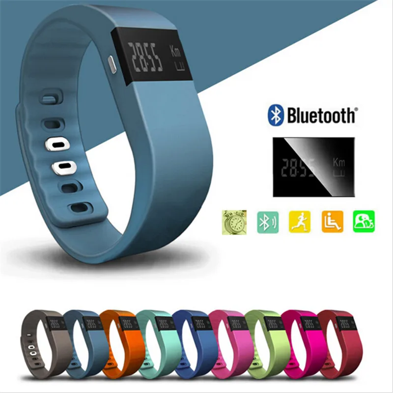 Смарт браслет M & J фитнес трекер с Bluetooth смарт шагомером для iPhone Samsung Браслет TW64 PK