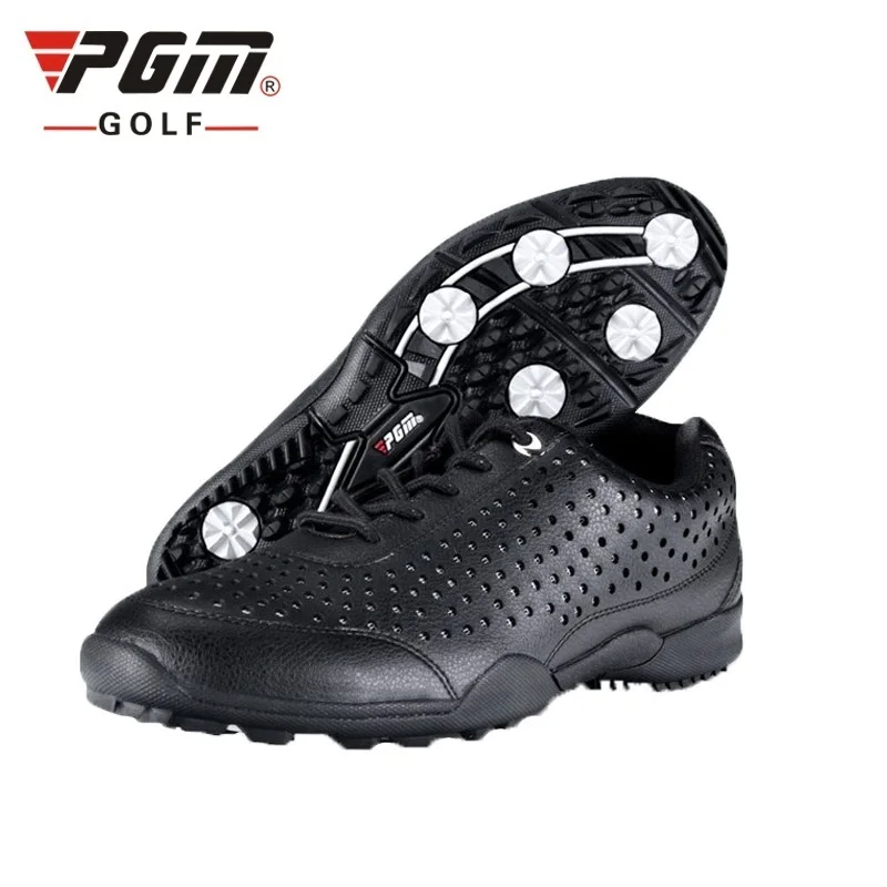 PGM Man Breathable Leather Golf Shoes Men Fixed Nail Spikes Non-slip Golf Shoes Shock Absorption Athletic Sneakers AA10101
PGM Man Breathable Leather Golf Shoes Men Fixed Nail Spikes Non-slip Golf Shoes Shock Absorption Athletic Sneakers AA10101