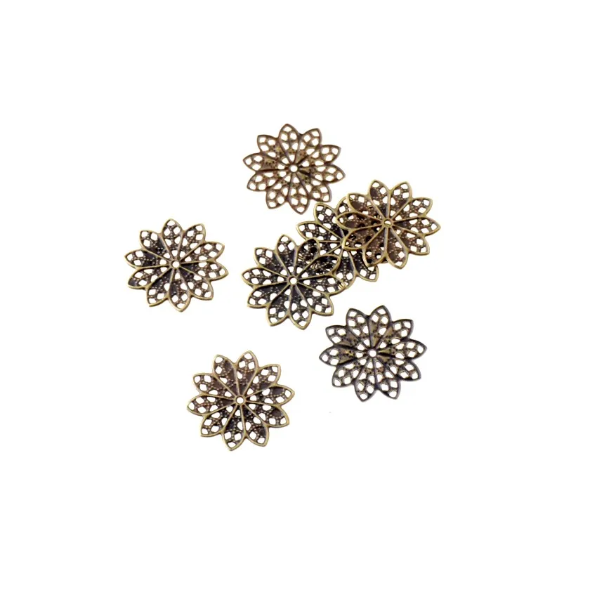 Free shipping 100Pcs Antique Bronze Flower Wraps Connectors Metal Crafts Gift Decoration DIY Scrapbooking 20mm
Free shipping 100Pcs Antique Bronze Flower Wraps Connectors Metal Crafts Gift Decoration DIY Scrapbooking 20mm