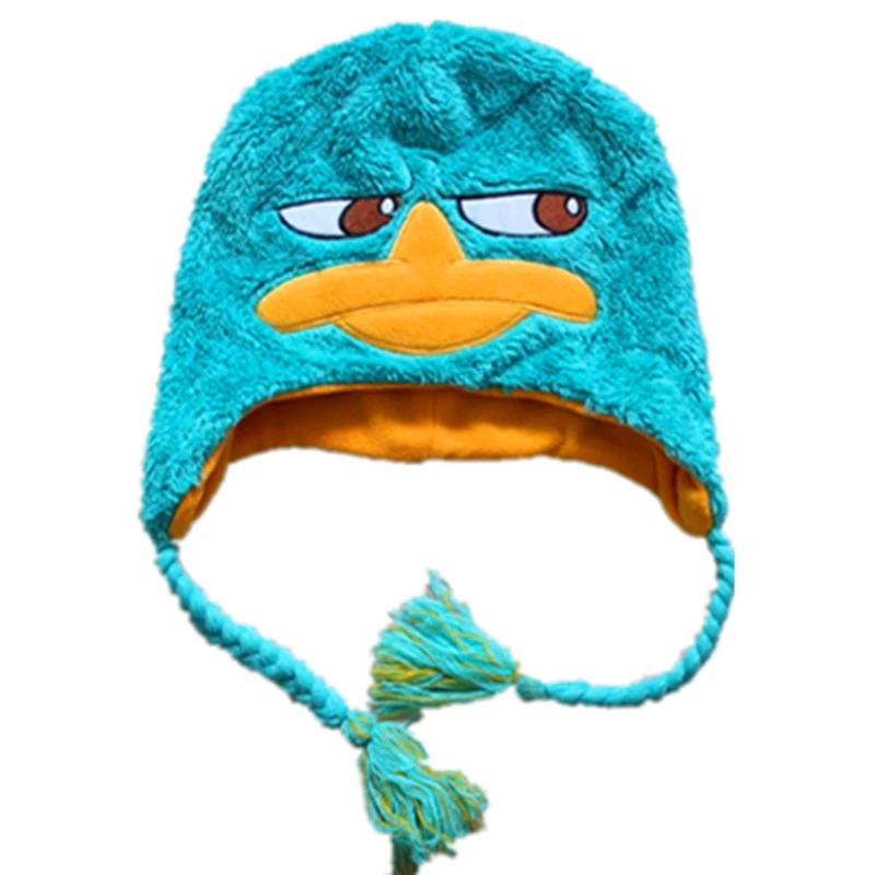 Winter Hats Perry the Platypus/Agent P Costume Plush Hat Women Men Kids Caps Gorro Masculino Bones Gorras Skullies Beanies
Winter Hats Perry the Platypus/Agent P Costume Plush Hat Women Men Kids Caps Gorro Masculino Bones Gorras Skullies Beanies
