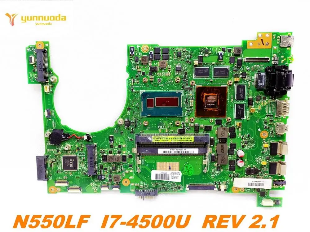 Оригинальный дизайн для ASUS N550LF Материнская плата ноутбука N550LF I7-4500U REV 2,1 испытанное хорошее Бесплатная доставка
Оригинальный дизайн для ASUS N550LF Материнская плата ноутбука N550LF I7-4500U REV 2,1 испытанное хорошее Бесплатная доставка