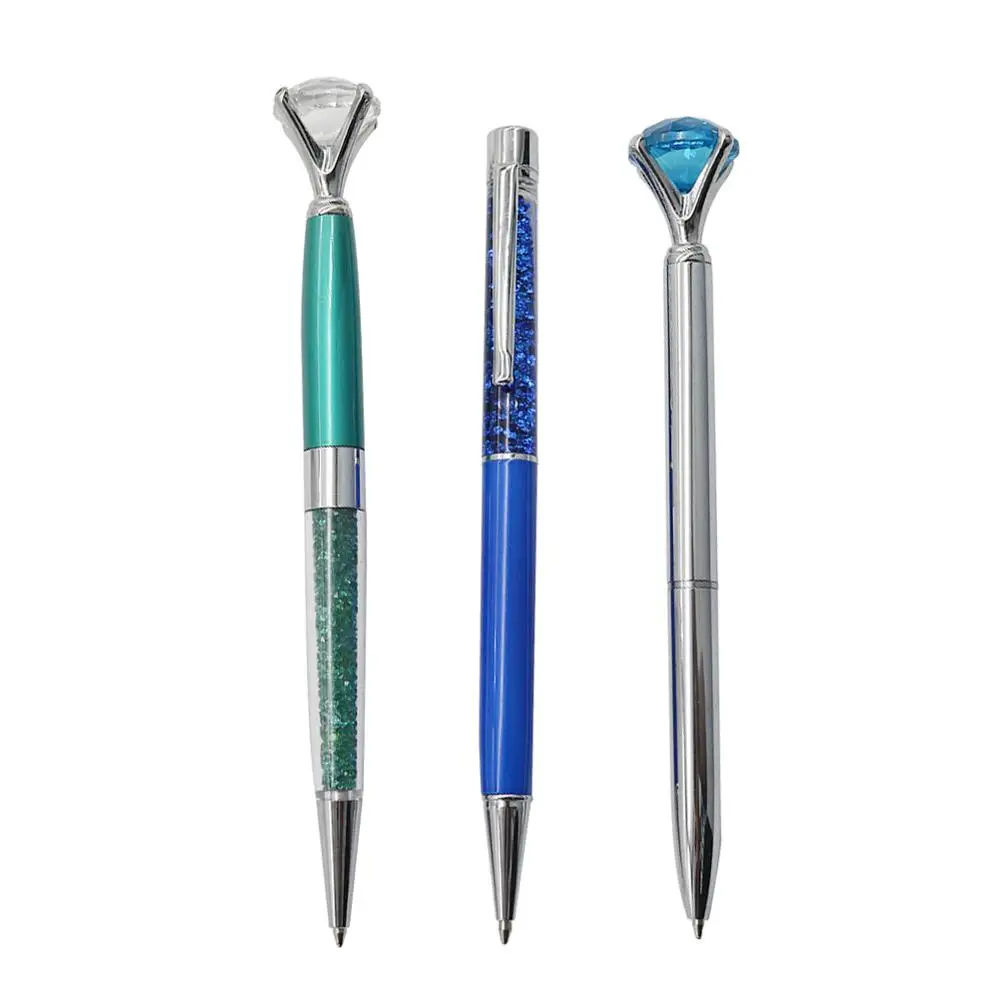 3 Pcs Metal Diamond Crystal Ballpoint Pen Gift Black Ink Ballpoint Pens School Office Supplies Ballpoint Pen Set
3 Pcs Metal Diamond Crystal Ballpoint Pen Gift Black Ink Ballpoint Pens School Office Supplies Ballpoint Pen Set