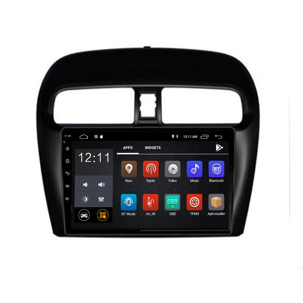 Лидер продаж 9 дюймов Android 10 8 ядро автомобильный dvd проигрыватель с Gps для Mitsubishi