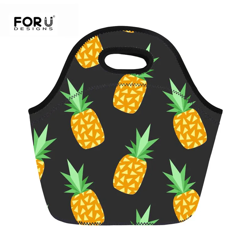 FORUDESIGNS Insulated Lunch Bag Pineapple Printed Women's Picnic Sandwich Bag Casual Thermal Lunchbox For School Kids Girls Boys
FORUDESIGNS Insulated Lunch Bag Pineapple Printed Women's Picnic Sandwich Bag Casual Thermal Lunchbox For School Kids Girls Boys