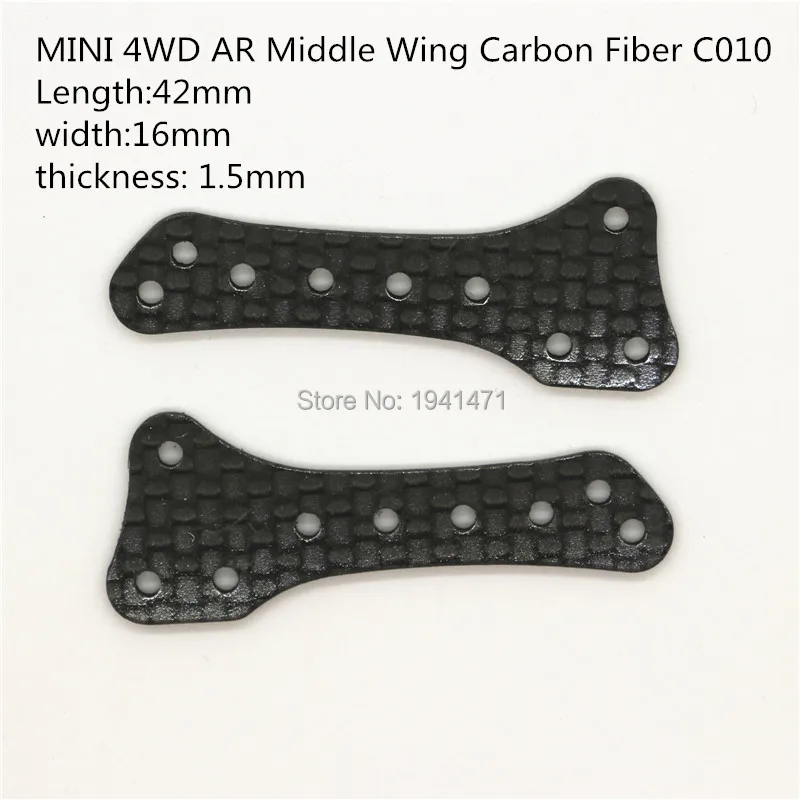 RFDTYGR AR/MR Middle Wing 1.5mm Carbon Fiber Part Custom Parts For Tamiya MINI 4WDAR/MR Middle Wing Carbon Fiber C010 6Pcs/lot
RFDTYGR AR/MR Middle Wing 1.5mm Carbon Fiber Part Custom Parts For Tamiya MINI 4WDAR/MR Middle Wing Carbon Fiber C010 6Pcs/lot