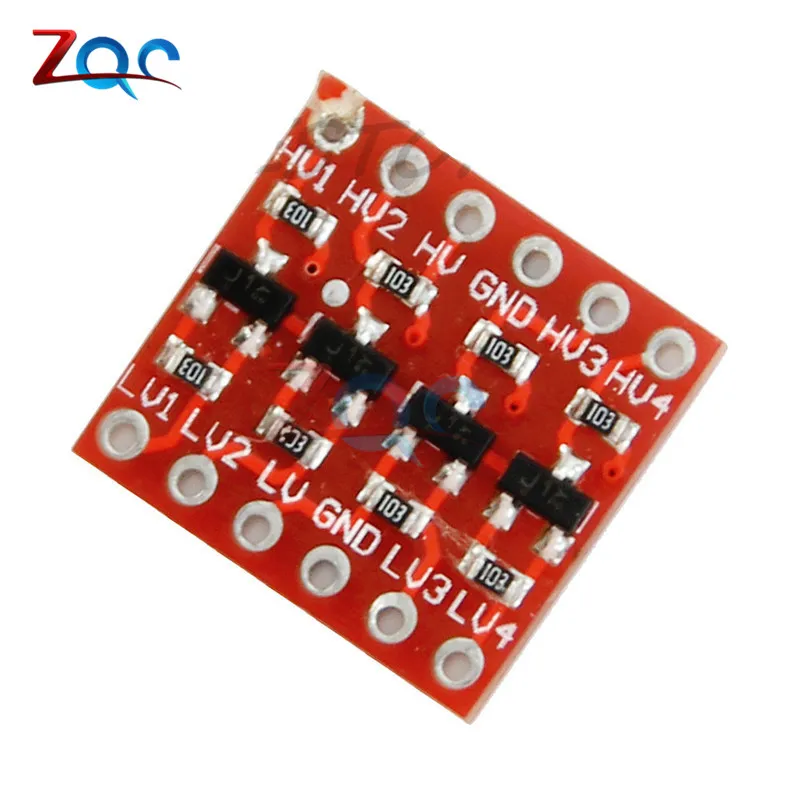 2pcs 4 channel IIC I2C Logic Level Converter Bi-Directional Module 5V to 3.3V For Arduino
2pcs 4 channel IIC I2C Logic Level Converter Bi-Directional Module 5V to 3.3V For Arduino