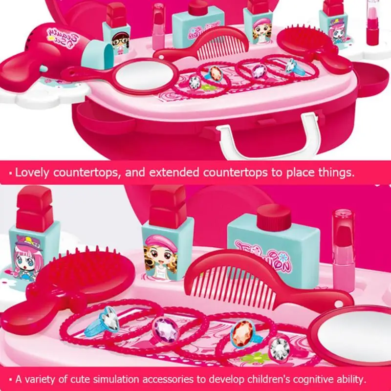 Children Pretend Play Toy Children Cosmetics Princess Makeup Box S Hairdressing Simulation For Girls Toys
Children Pretend Play Toy Children Cosmetics Princess Makeup Box S Hairdressing Simulation For Girls Toys