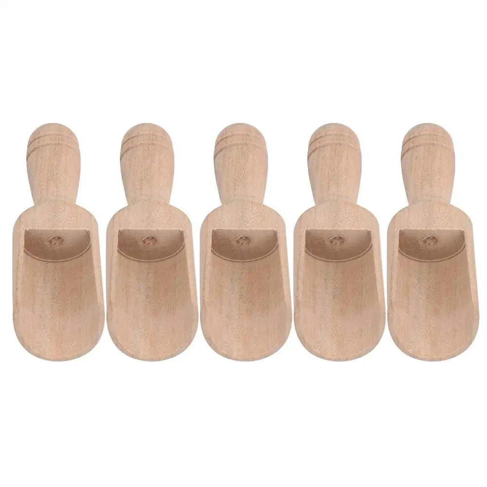 5Pcs 88x30mm Natural Wood Small Bath Salt Scoop Unfinished Unpainted Wooden Salt Sugar Seasoning Scoops
5Pcs 88x30mm Natural Wood Small Bath Salt Scoop Unfinished Unpainted Wooden Salt Sugar Seasoning Scoops