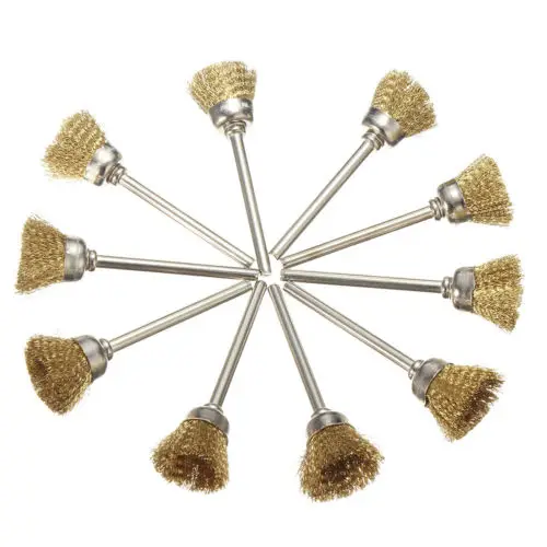 10pcs/lot 3.0mm Shank 60mm Min Polishing Copper Wire Bowl Brush Cleaning Polishing Metal Rust Brush Set
10pcs/lot 3.0mm Shank 60mm Min Polishing Copper Wire Bowl Brush Cleaning Polishing Metal Rust Brush Set