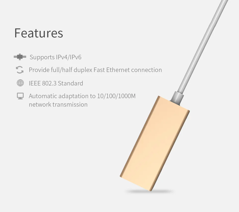 COMFAST провод сетевой Wifi адаптер USB к RJ45 порт для MAC книга сетевое подключение