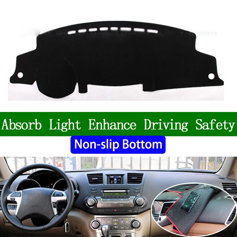 For Toyota Highlander 2009 2010 2011 2012 2013 2014 Non-slip Bottom Dashboard Cover Decals Car Stickers Interior Car Accessories
For Toyota Highlander 2009 2010 2011 2012 2013 2014 Non-slip Bottom Dashboard Cover Decals Car Stickers Interior Car Accessories