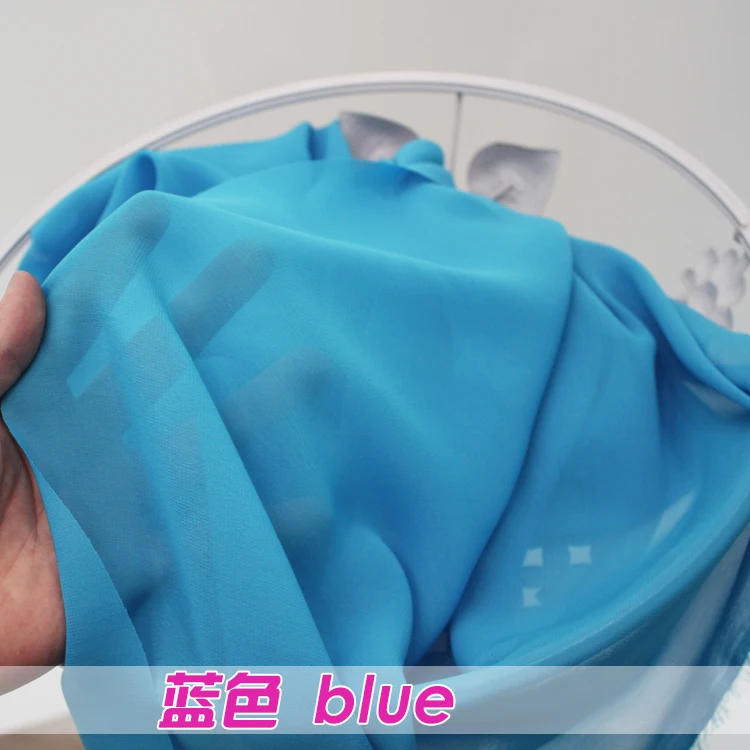 Blue Chiffon Fabric Sheer Bridal Wedding Dress Lining Fabric Skirt 60" Wide 5 Yards Per lot Free Shipping
Blue Chiffon Fabric Sheer Bridal Wedding Dress Lining Fabric Skirt 60" Wide 5 Yards Per lot Free Shipping