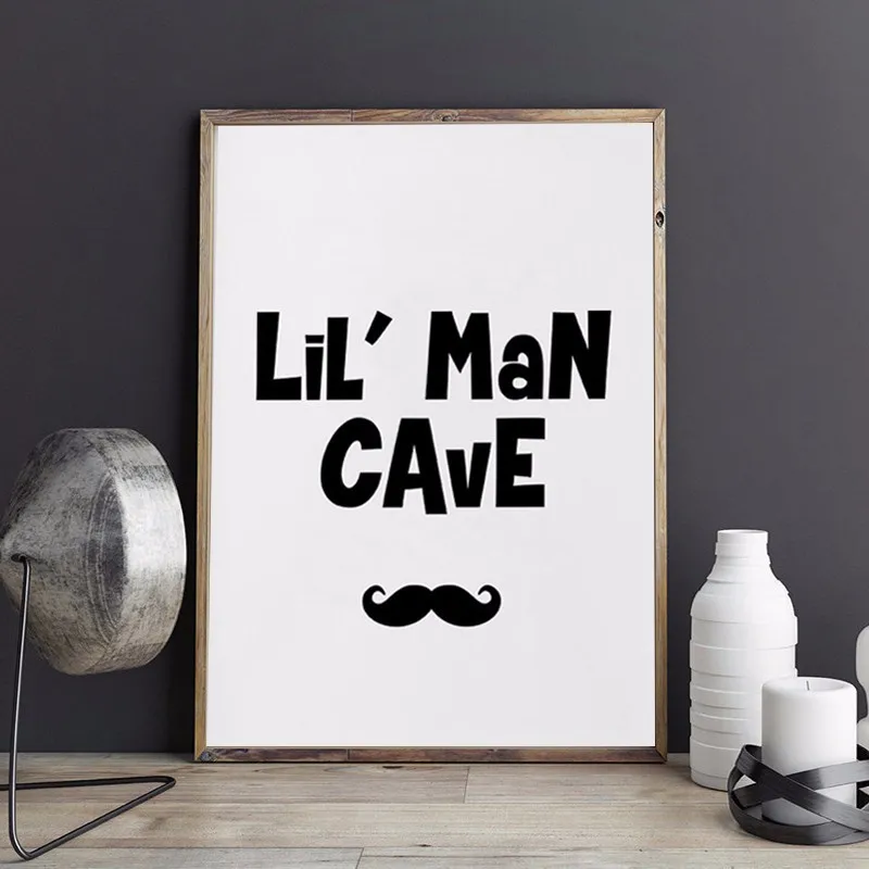Nursery prints, Printable Scandinavian Nursery, Mustache Wall Art,Lil Man Cave Poster ,Boy Room Art canvas painting Home Decor
Nursery prints, Printable Scandinavian Nursery, Mustache Wall Art,Lil Man Cave Poster ,Boy Room Art canvas painting Home Decor