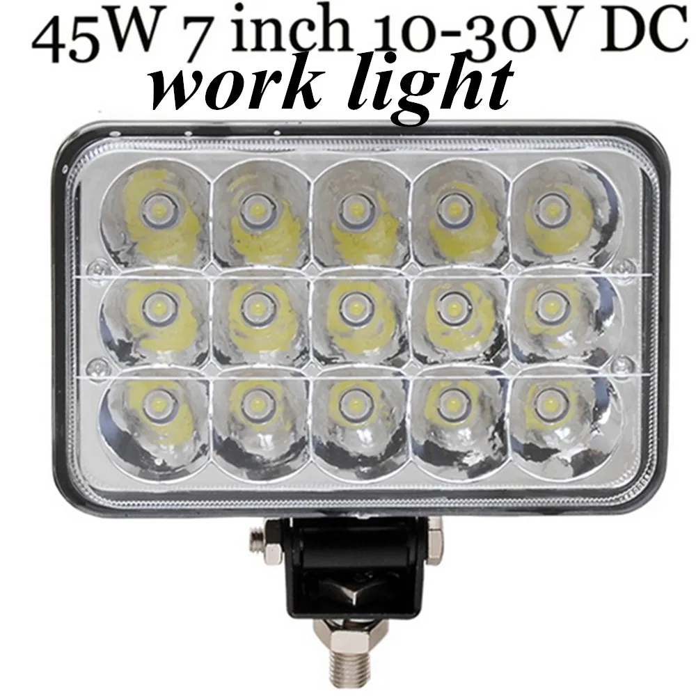 hot sell offroad vehicles ATV SUV TRUCK Trains Boat Water-proof anti-corrosive 2PCS 45W LED WORK light lamp square spot Beam
hot sell offroad vehicles ATV SUV TRUCK Trains Boat Water-proof anti-corrosive 2PCS 45W LED WORK light lamp square spot Beam