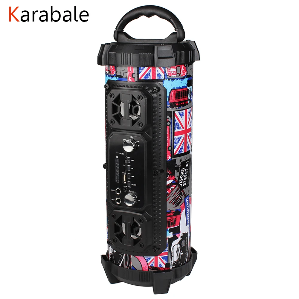 Hifi Портативная уличная Bluetooth колонка FM радио Move KTV 3 звуковых блока беспроводной