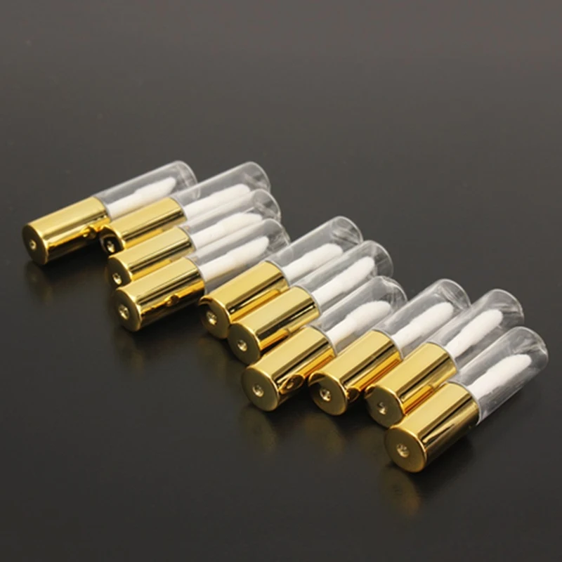 10Pcs 1.2ML Empty Transparent PE Lip Gloss Tubes Plastic Lip Balm Tube Lipstick Mini Sample Cosmetic Container With Gold Cap
10Pcs 1.2ML Empty Transparent PE Lip Gloss Tubes Plastic Lip Balm Tube Lipstick Mini Sample Cosmetic Container With Gold Cap