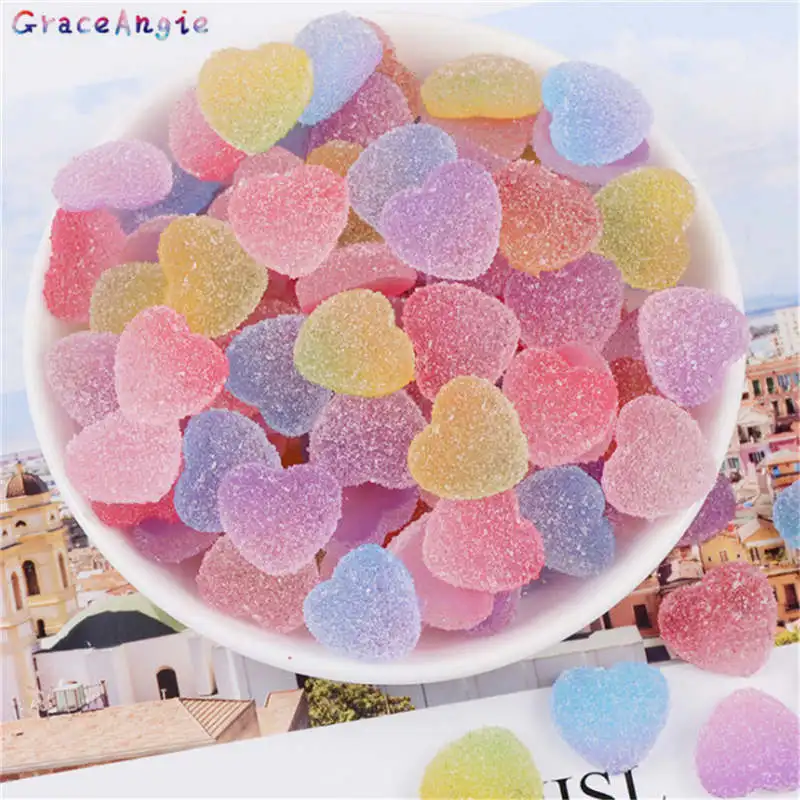20pcs/lot Mix Color Heart soft sweets Charms Candy Plastic Ornament Jewelry Earring DIY Supplies Refrigerator Decor 18mm
20pcs/lot Mix Color Heart soft sweets Charms Candy Plastic Ornament Jewelry Earring DIY Supplies Refrigerator Decor 18mm