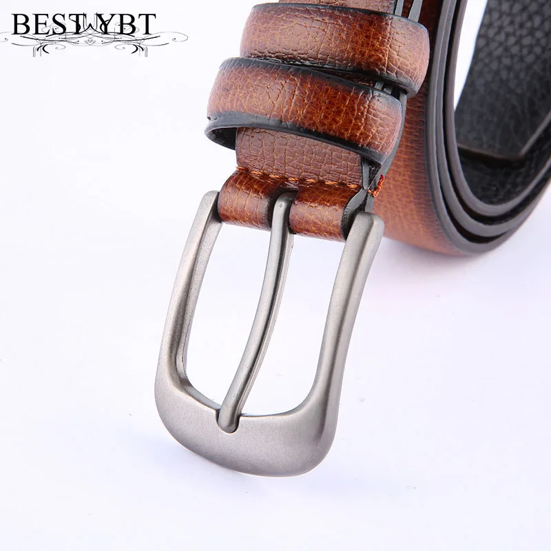 Best YBT Men belt new solid color high quality Imitation leather Alloy pin buckle belt business affairs Men casual belt
Best YBT Men belt new solid color high quality Imitation leather Alloy pin buckle belt business affairs Men casual belt