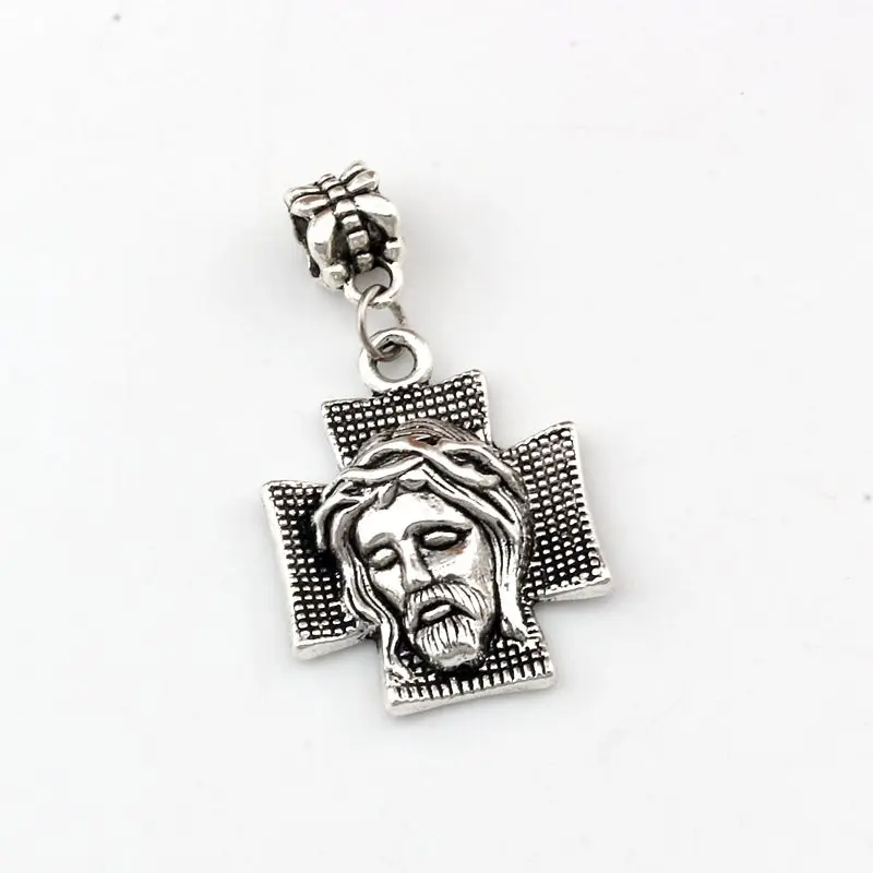 50pcs Zinc Alloy Cross Jesus Christ Dangle Religion Charm Pendant Beads Fit Bracelets Necklace DIY Accessories 22x39.8mm A-491a
50pcs Zinc Alloy Cross Jesus Christ Dangle Religion Charm Pendant Beads Fit Bracelets Necklace DIY Accessories 22x39.8mm A-491a