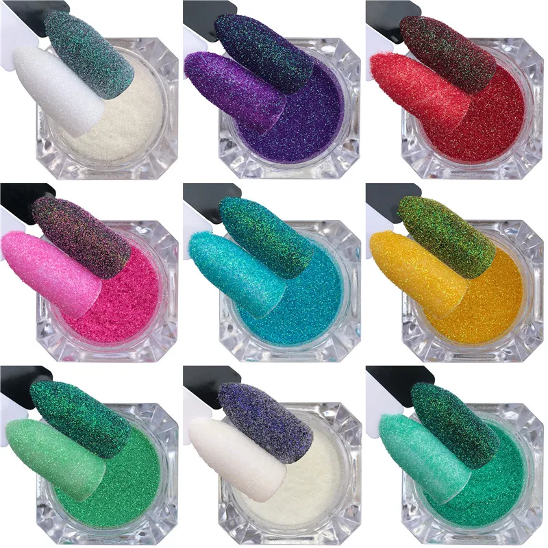 1 Bottle Mermaid Shining Nail Sugar Glitter Powder Dust Holographic Craft Color Nail Decoration Manicure
1 Bottle Mermaid Shining Nail Sugar Glitter Powder Dust Holographic Craft Color Nail Decoration Manicure