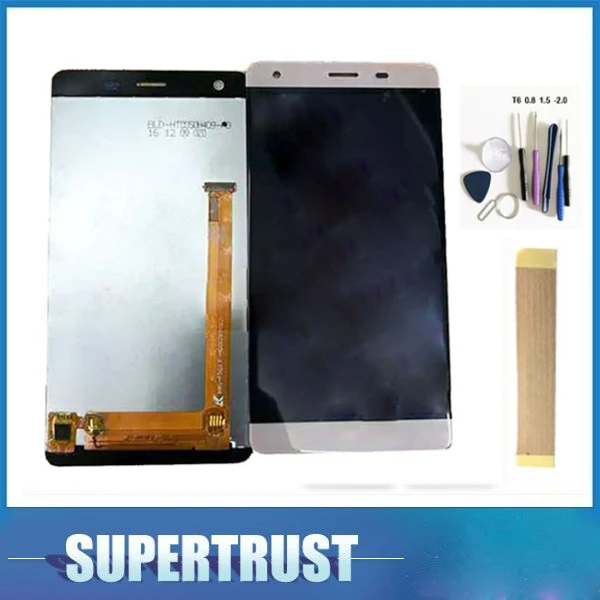 ЖК дисплей для Vertex Impress X с сенсорным экраном стекло в сборе черный белый золотой