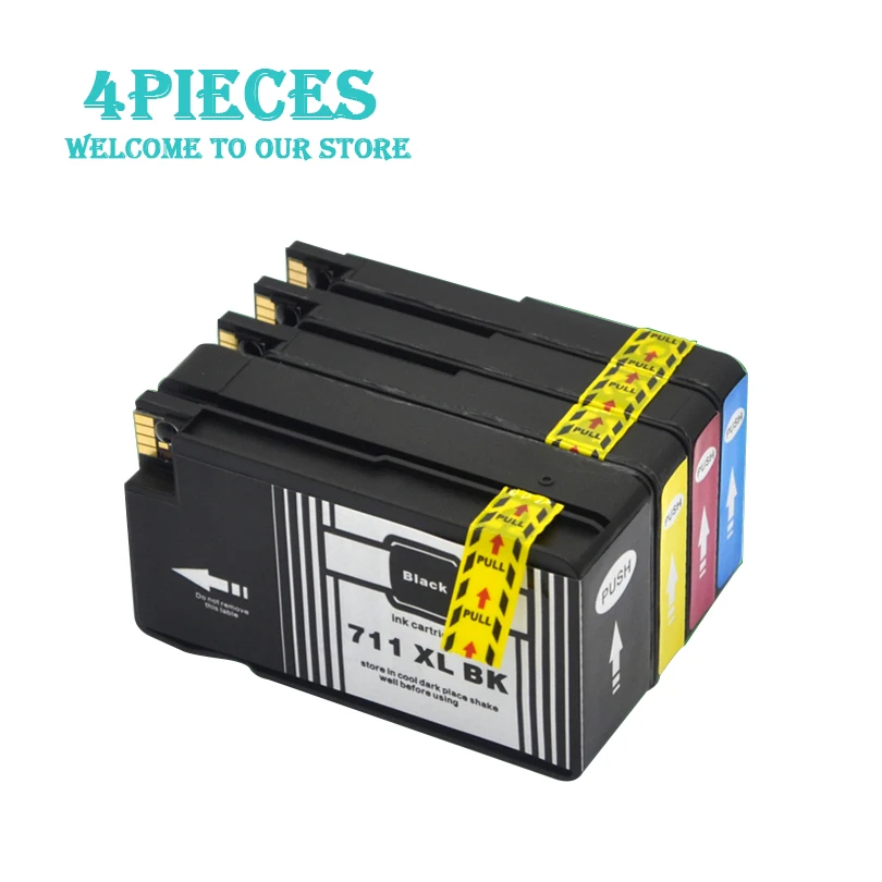 4X LuoCai Compatible ink cartridges for HP711 For HP 711 XL Z133A CZ131A CZ130A Designjet T120 T520 printer ink cartridge 711XL
4X LuoCai Compatible ink cartridges for HP711 For HP 711 XL Z133A CZ131A CZ130A Designjet T120 T520 printer ink cartridge 711XL
