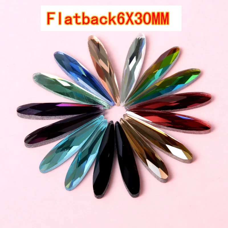 competitive products 6X30MM flatback Crystal glass Water drop shape rhinestone DIY Apparel accessories 20PCS/pack
competitive products 6X30MM flatback Crystal glass Water drop shape rhinestone DIY Apparel accessories 20PCS/pack