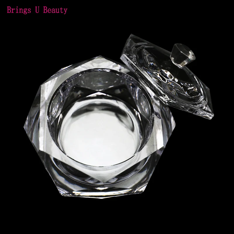 1PC Large Hexagon Crystal Glass Dappen Dish Bowl Cup with Cap Lid for Acrylic Powder Liquid Transparent Kit Nail Art Equipment
1PC Large Hexagon Crystal Glass Dappen Dish Bowl Cup with Cap Lid for Acrylic Powder Liquid Transparent Kit Nail Art Equipment