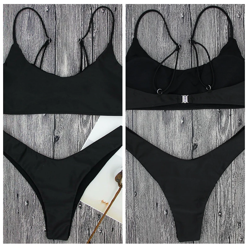 Women Bikini Sets Padded Bra Tops Thong Bottoms Swimwear Swimsuit Set Bra Bandage Bikini Set
Women Bikini Sets Padded Bra Tops Thong Bottoms Swimwear Swimsuit Set Bra Bandage Bikini Set