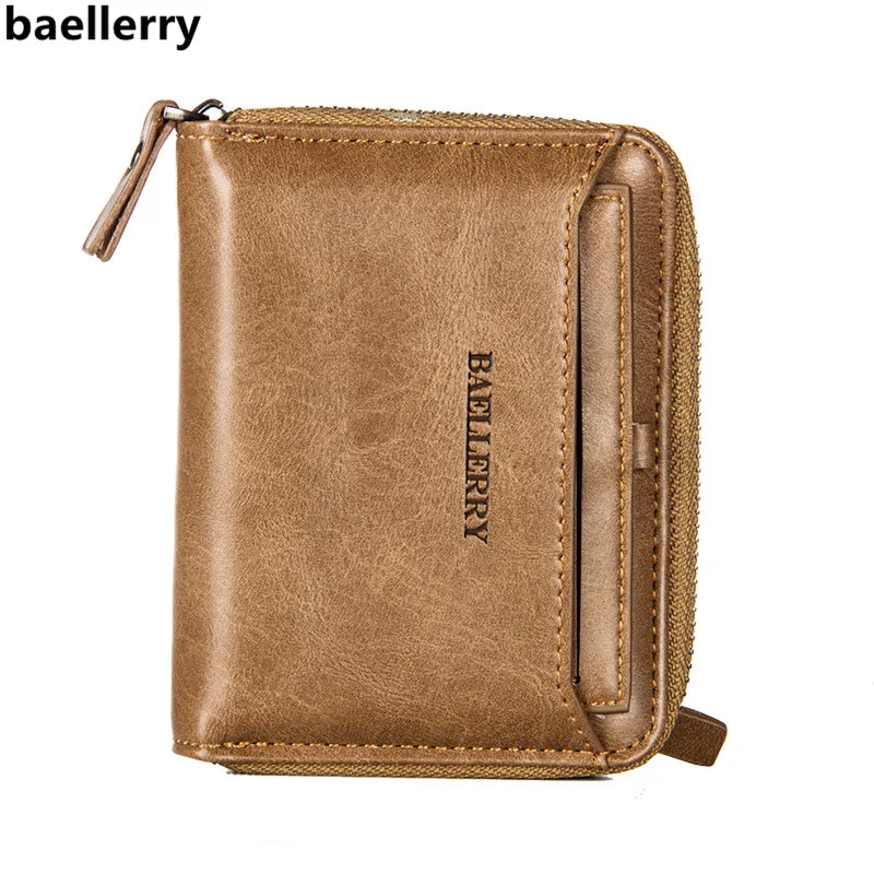 Мужской кошелек Baellerry, из искусственной кожи, с отделением для карт, на молнии
Мужской кошелек Baellerry, из искусственной кожи, с отделением для карт, на молнии