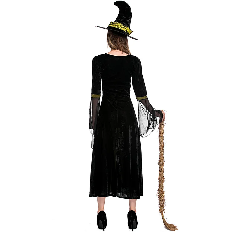 Wizard of Oz Wicked Witch Costume Halloween Carnival Adult Women Fantasia Witch Cosplay Fancy Party Dress Up
Wizard of Oz Wicked Witch Costume Halloween Carnival Adult Women Fantasia Witch Cosplay Fancy Party Dress Up