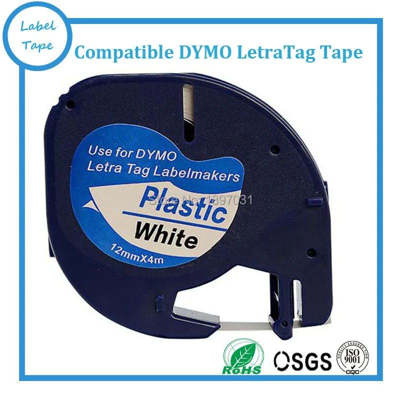 Free shipping 20 pcs/lot DYMO 91201 dymo LetraTAG 91201 white plastic label DYMO LT91201 label 12MM*4M BLACK ON WHITE LABEL TAPE
Free shipping 20 pcs/lot DYMO 91201 dymo LetraTAG 91201 white plastic label DYMO LT91201 label 12MM*4M BLACK ON WHITE LABEL TAPE