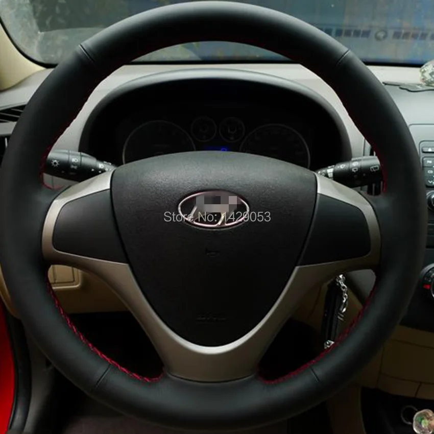 Steering wheel covers Case for Hyundai i30 Car styling DIY genuine leather Anti-slip breathable car covers
Steering wheel covers Case for Hyundai i30 Car styling DIY genuine leather Anti-slip breathable car covers