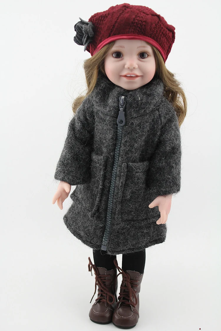 Fashion Cute 45cm Long Hair Full Silicone Vinyl Princess Dolls 18inch Amerian Doll Girl Baby Doll Reborn Christmas Birthday Gift
Fashion Cute 45cm Long Hair Full Silicone Vinyl Princess Dolls 18inch Amerian Doll Girl Baby Doll Reborn Christmas Birthday Gift