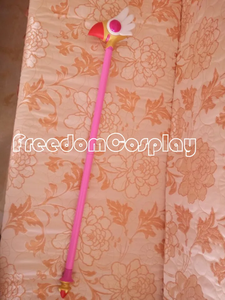 Cardcaptor Sakura Kinomoto костюм птицы Head/Star Magic Stick Wand Staves Accessory Prop |