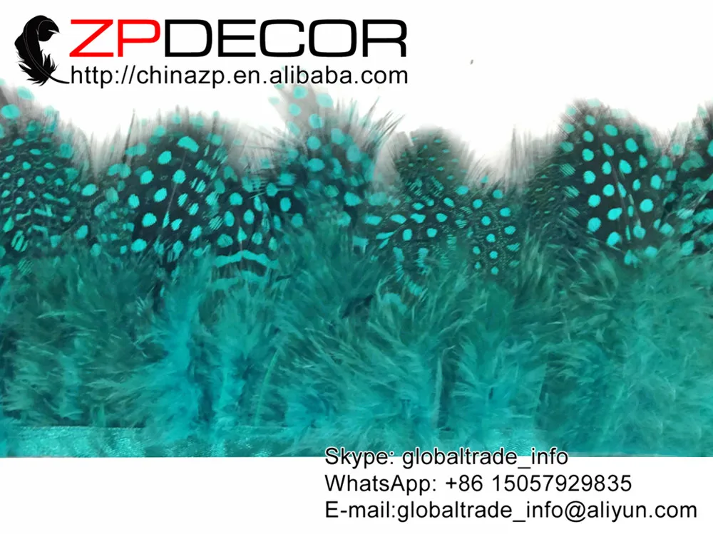 Manufacturer ZPDECOR Wholesale Good Quality 1-3inch 10yards/lot Peacock Blue Guinea Fowl Feather Trim
Manufacturer ZPDECOR Wholesale Good Quality 1-3inch 10yards/lot Peacock Blue Guinea Fowl Feather Trim