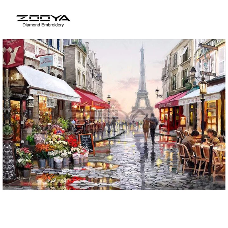 ZOOYA Diamond Embroidery 5D DIY Diamond Painting Street Couple In Rain Diamond Painting Cross Stitch Rhinestone Decoration CJ587
ZOOYA Diamond Embroidery 5D DIY Diamond Painting Street Couple In Rain Diamond Painting Cross Stitch Rhinestone Decoration CJ587