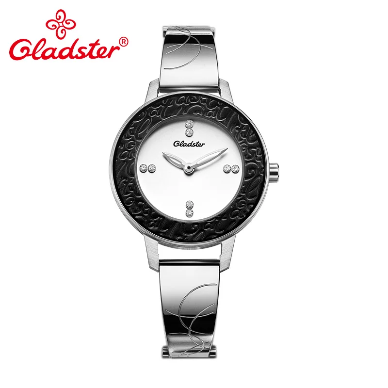 

Японские простые женские кварцевые часы Gladster MIYOTA GL20 с гравировкой, женские наручные часы из нержавеющей стали с сапфировым стеклом, женские...
