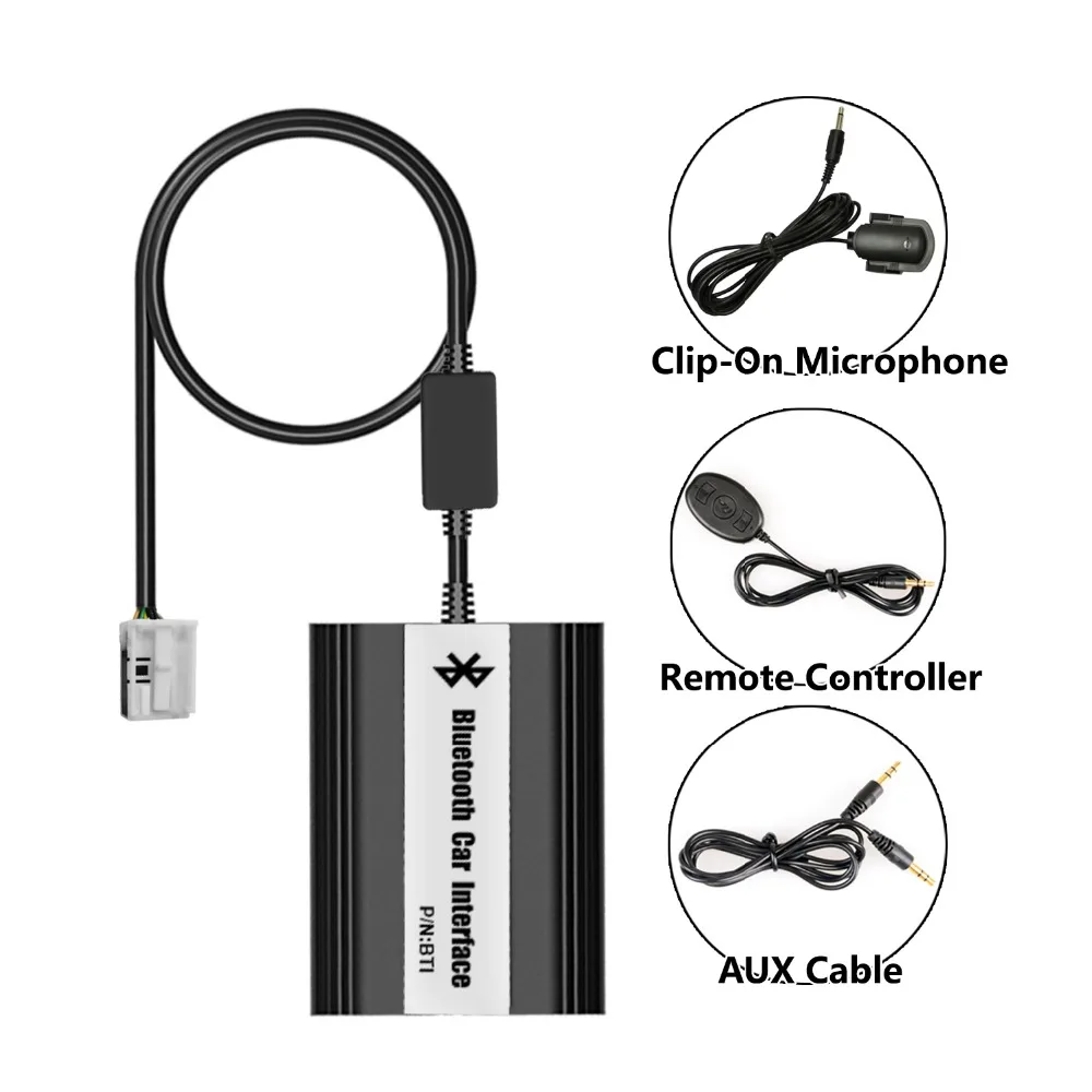 APPS2Car Bluetooth Hands Free адаптер интегрированный USB AUX разъем интерфейс для Citroen C4 Picasso (2006