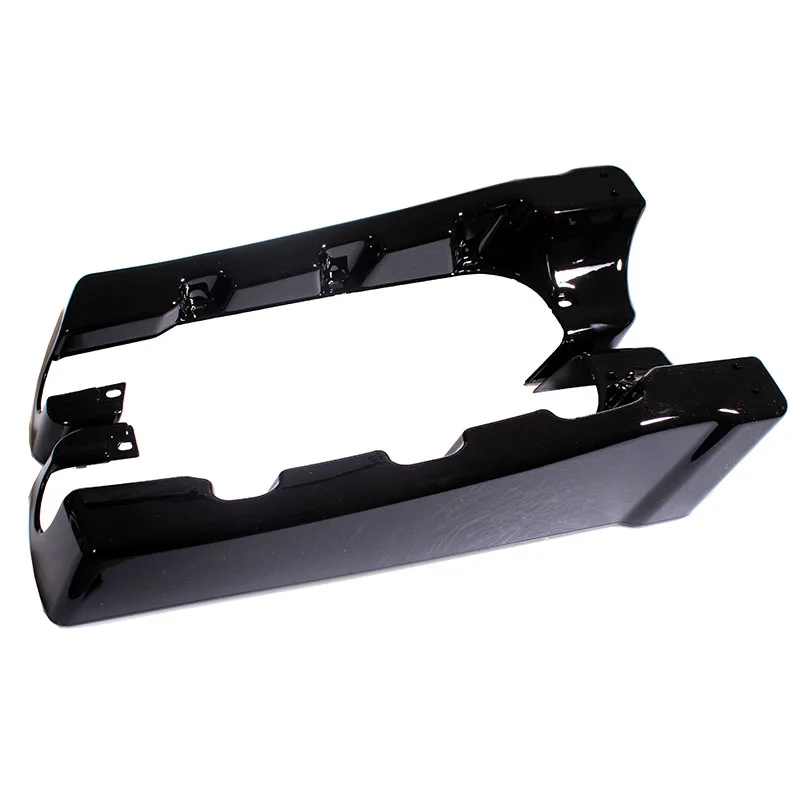Motorcycle Black 4" Hard Stretched Saddle Bag Extensions For Harley Touring Electra Glide Road Glide King 1994-2013 2014-2017 16
Motorcycle Black 4" Hard Stretched Saddle Bag Extensions For Harley Touring Electra Glide Road Glide King 1994-2013 2014-2017 16